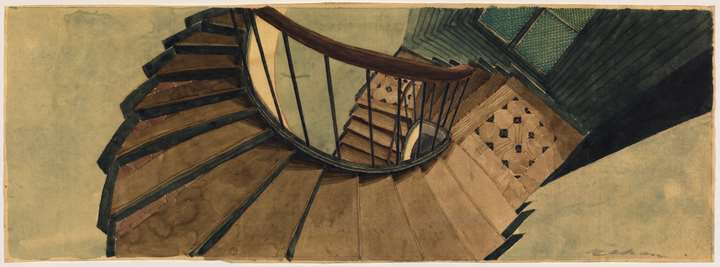 The Staircase at 54, rue de Seine, Paris